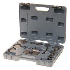 Набор инструментов для сведения тормозных цилиндров 11 предметов эврика ER-88108