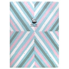 Тетрадь общая, 194х266 мм, 40 л клетка, мягкий переплет, скрепка. Коллекция "Bunny", чашка Be Smart