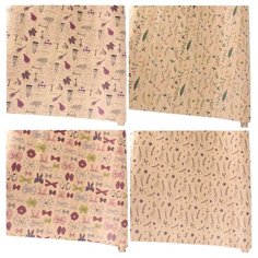 Бумага- крафт "Женская тематика", 2 листа, 100x70 см Veld Co