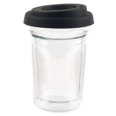 Термокружка Simax 2152/CTG, 0.3 л белый/черный