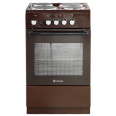 Плита электрическая De Luxe 5004.18э 014, коричневый