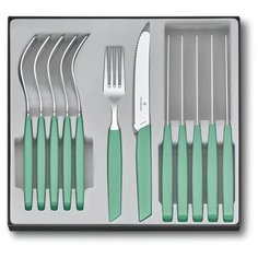 Набор столовых приборов Victorinox Swiss Modern, набор 12 предм. (6.9096.11w41.12)