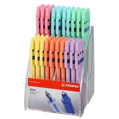 Набор ручек шариковая Stabilo Liner Pastel 808FP/8041