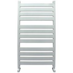 Полотенцесушитель Ника MODERN ЛМ-5 100/50 RAL9016 белый матовый с вентилями (комплект люкс) Nika