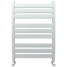 Полотенцесушитель Ника MODERN ЛМ-7 80/50 RAL9016 белый матовый с вентилями (комплект люкс) Nika