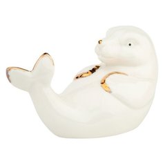 Копилка Magic Home Морской котик, фарфор, 8.8х17х9.5 см белый