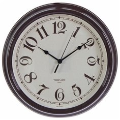 Часы настенные Классика цвет коричневый диаметр 30.5 см Troika