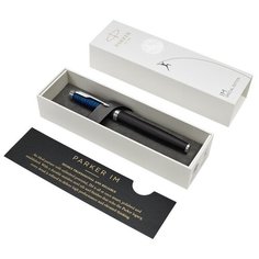 Ручка перьевая Parker IM SE F320 2073474 Blue origin F перо сталь нержавеющая подар.кор.