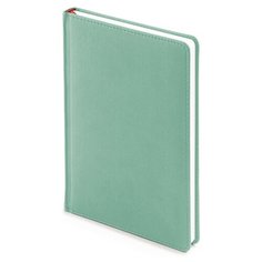 Ежедневник Альт Velvet недатированный, искусственная кожа, А5, 136 листов, мятный