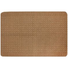 Коврик «Stanford», 50x80 см, полипропилен, цвет каштановый/светло- серый Inspire