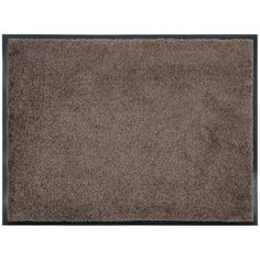 Коврик Memphis 60x80 см, полипропилен на ПВХ, цвет тёмно- коричневый Inspire