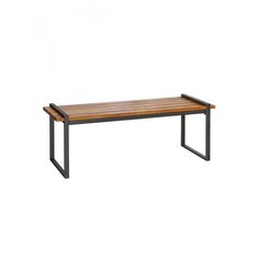 Скамья уличная FJORD, черная Greenween