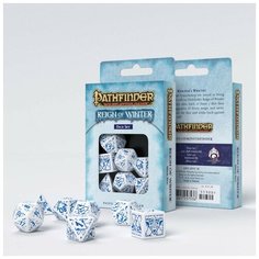 Набор кубиков для настольных ролевых игр (Dungeons and Dragons, DnD, D&D, Pathfinder) - Pathfinder Reign of Winter Q Workshop
