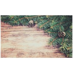 Коврик придверный «Deco New Year» резина 45х75 см Inspire