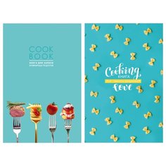 Книга для записи рецептов 80л. А5 "Cook Book", матовая ламинация, выборочный лак BG®