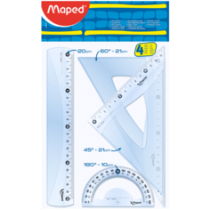 Maped Набор чертежный Start средний (242820) прозрачный