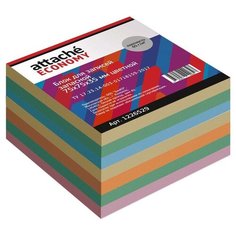 Attache Блок-кубик запасной Economy 75x75x35 мм (1226529) цветной