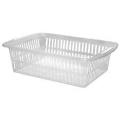 Nice&Price Корзина универсальная, 8.5х29х19 см прозрачный