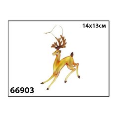 Елочное украшение Marko Ferenzo "Grande. Золотой олень" (цвет: золотой, 14х13 см)