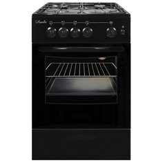 Газовая плита Лысьва ГП 400 МС-2У без крышки, черный