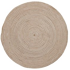 Ковер Samy Ø100 натуральный белый La Forma