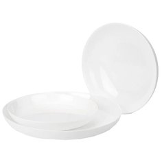 Столовый сервиз Luminarc Diwali structure lines Q3622, 6 персон, 18 предм., белый