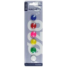 Магниты для доски Globus МЦ20, разноцветный Глобус
