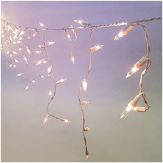 Гирлянда Sh Lights Сосульки IC100MS, 200 см, 100 ламп, белый