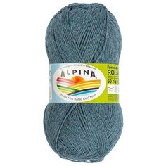 Набор пряжи Alpina "Roland", альпака, 4*50 г, 200 м+/-10 м, №34 темный голубой