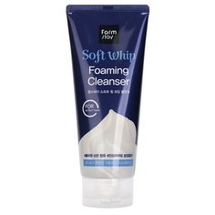 Farm Stay Пенка для умывания с гиалуроновой кислотой Soft Whip Foaming Cleanser 180мл Farmstay
