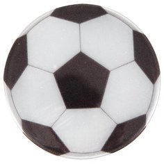 Светоотражатель Мульти-Пульти Футбольный мяч, белый/черный