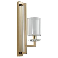Настенный светильник Newport 4401 L/A gold, E14, 60 Вт, кол-во ламп: 1 шт., цвет арматуры: золотой, цвет плафона: бесцветный