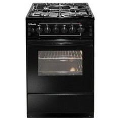 Плита комбинированная Лысьва ЭГ 401-2у, без крышки, черный