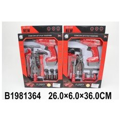 Набор строительных инструментов Shantou 6*26*36 см, коробка (B1981364)
