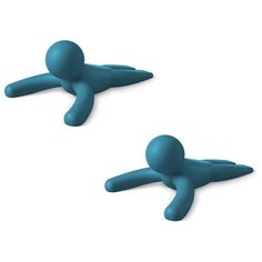 Набор из 2 дверных стопперов Umbra Buddy синий 1013767-1163