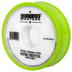 ФУМ Лента 12 мм х 0,1 мм х 15 м Abro Masters