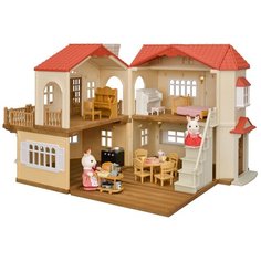Игровой набор Sylvanian Families Большой дом с Шоколадными кроликами 5383