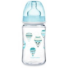 Бутылочка Canpol In the clouds, PP, EasyStart, с широким горлышком, антиколиковая, арт. 35/225, 240 мл, 3м