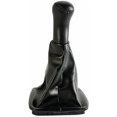 Ручка рычага КПП с чехлом и рамкой ВАЗ 2170 Приора кожа черная Azard