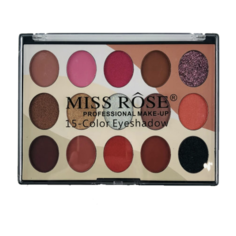 Miss Rose Палетка теней 15 цветов 01