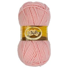 Пряжа Adelia Aria, 100% акрил, 5*100 г, 100+-5 м, №15, светло-розовая ("ARIA")