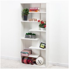 Стеллаж Malta Plus Белый 696х1584х220 Letta