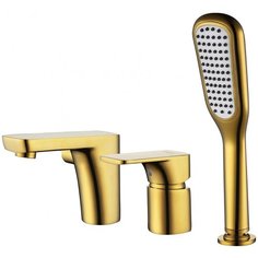 Смеситель на борт ванны D&K Berlin.Tourto DA1434903 врезной золото DK