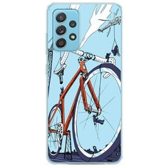 Силиконовый чехол "Хобби велосипед 10" на Samsung Galaxy A52 / Самсунг Галакси А52 Case Place