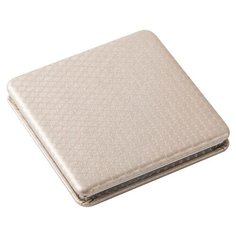 Зеркало косметическое карманное Dewal Beauty Палитра бежевый