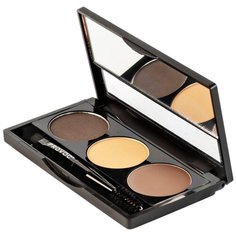 Provoc набор для бровей Brow Palette 04 dark brown