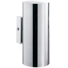 Настенный светильник IDEAL LUX Hot AP2 Cromo, G10, 56 Вт, кол-во ламп: 2 шт., цвет арматуры: хромовый