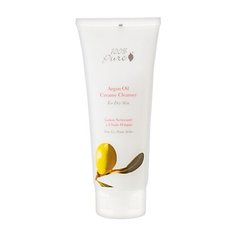 Органическая очищающая крем- пенка для лица с аргановым маслом 100% Pure 100 мл