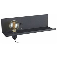 Настенный светильник Markslojd Multi Usb 106482, E27, 60 Вт, кол-во ламп: 1 шт., цвет арматуры: черный