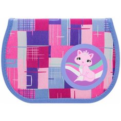 TIGER FAMILY Пенал Joy Collection Kitty Tracy (1908E/G/TG), сиреневый/розовый